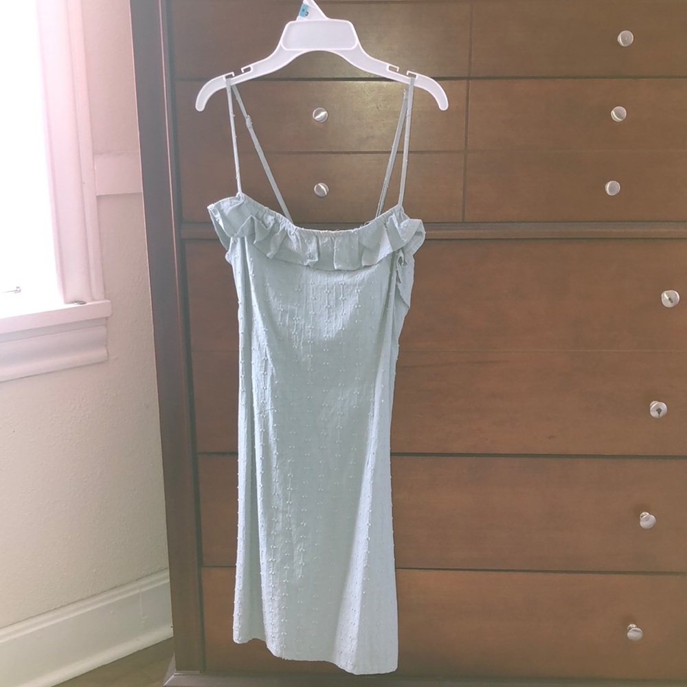 Altar’d state light blue sun dress